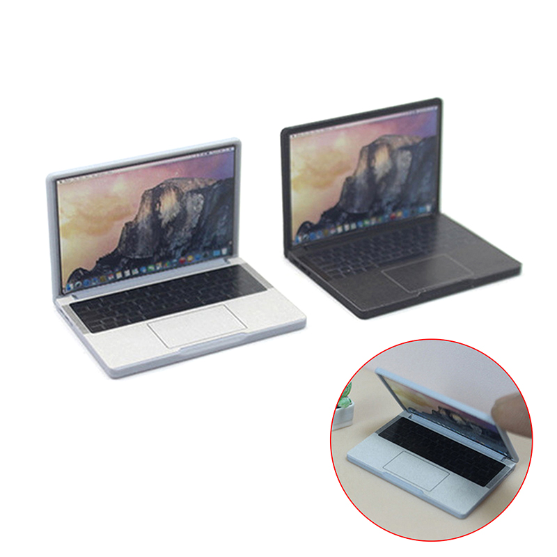 Laptop Accessories Cute - 귀여운 시뮬레이션 1:12 미니 노트북 컴퓨터