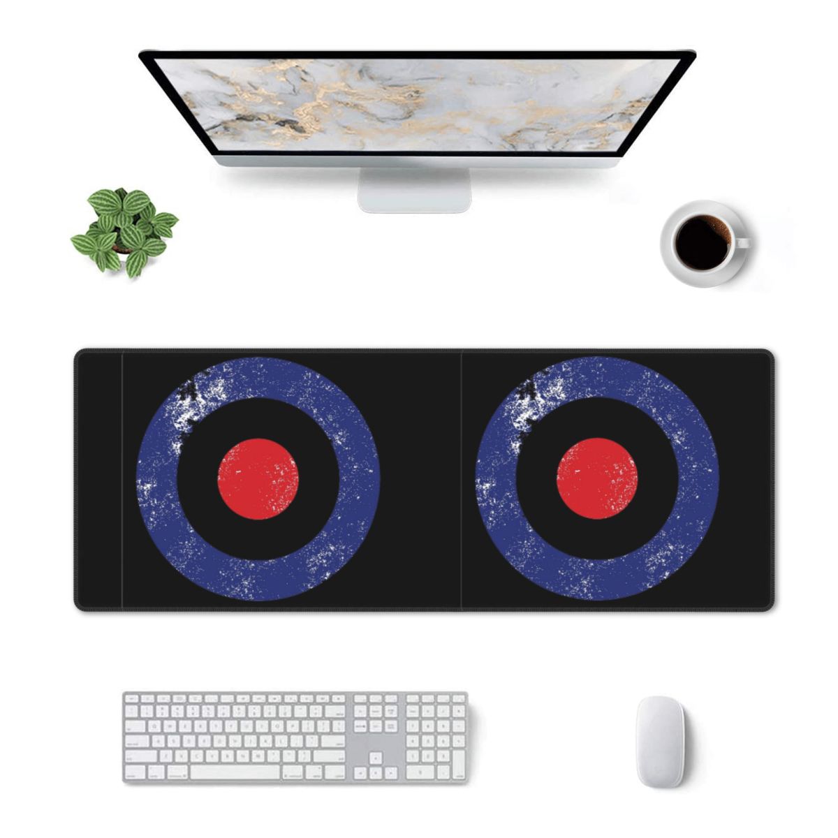 Laptop Accessories Target - 대형 마우스 패드 RAF 타입 D