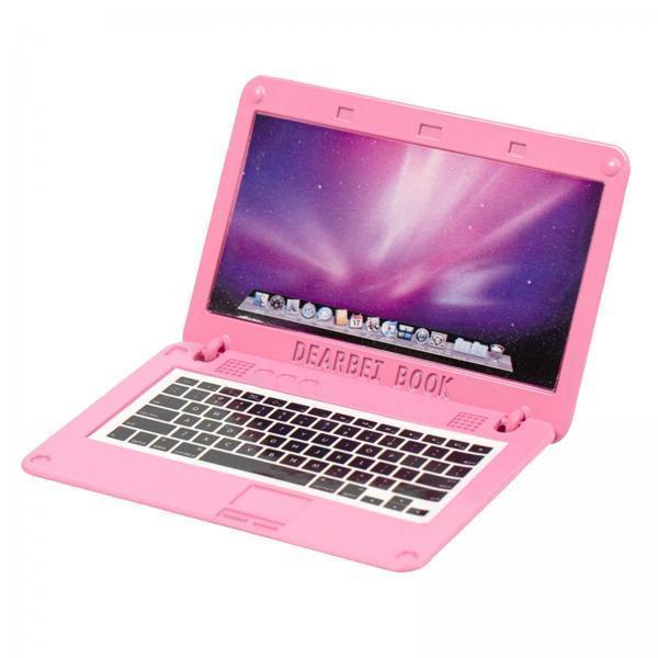 Laptop Accessories Pink - 인형의 집 미니어처 노트북 컴퓨터 장난감