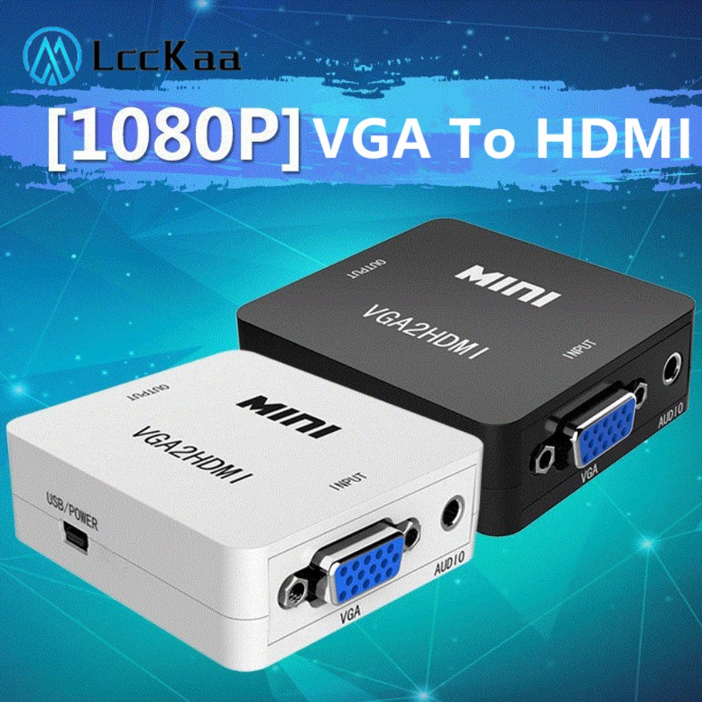 Hdmi Vga Adapter - VGA to HDMI 변환기 어댑터, VGA