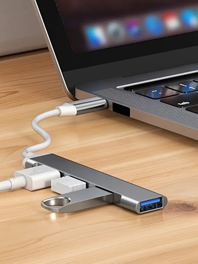 Apple Accessories Laptop - 4포트 멀티 스플리터 타입 C 허브