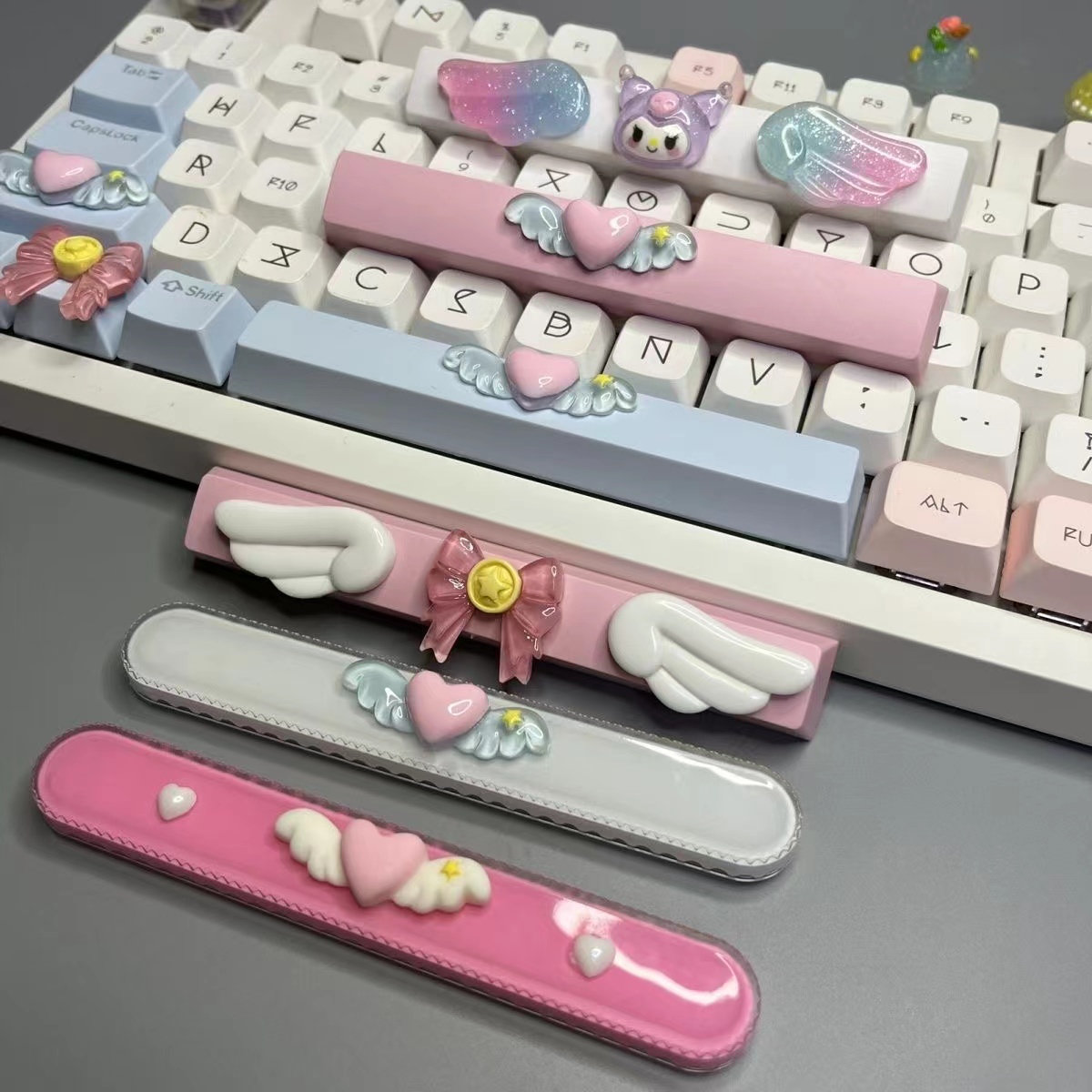 Laptop Accessories Cute - DIY 귀여운 마술 사랑 날개 Keycap