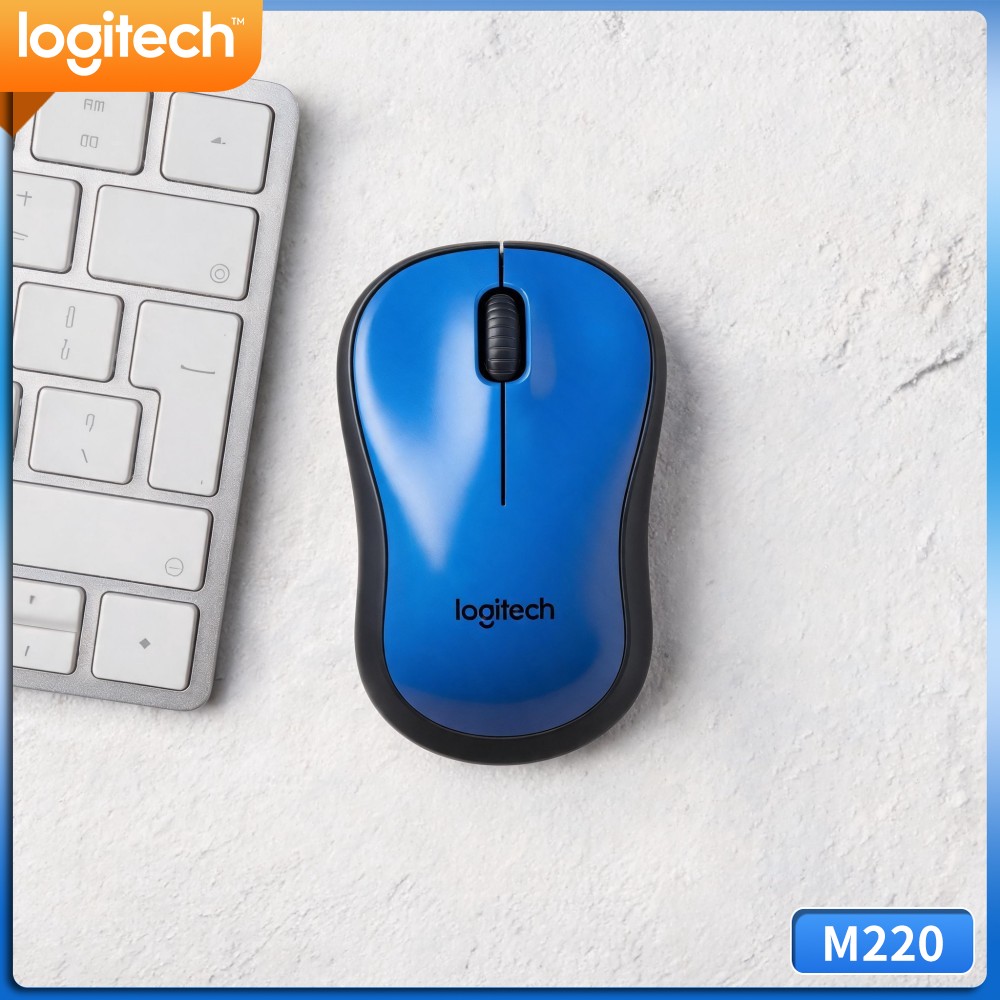 Laptop Accessories Officeworks - 로지텍 M220 2.4G 저소음 마우스 10M