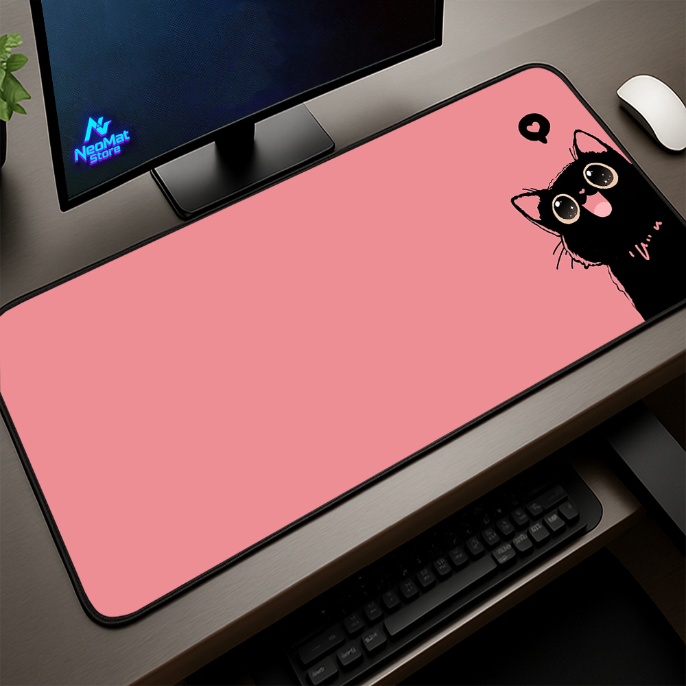 Laptop Accessories Pink - 카와이 데스크 매트 대형 확장형 게이밍
