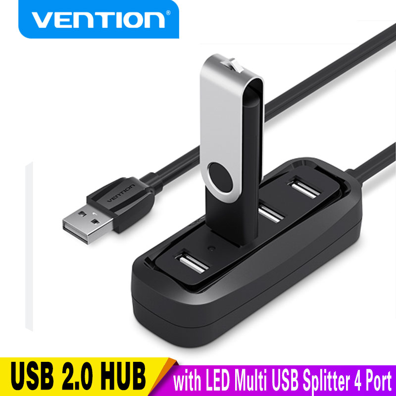 Apple Accessories Laptop - Vention USB 2.0 허브 4 포트,