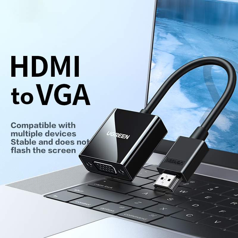 Hdmi Vga Adapter - 유그린 CM270 HDMI to VGA 어댑터