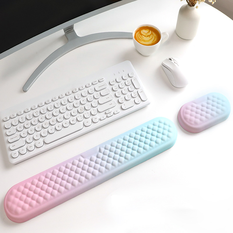 Wrist Rest Gel - 키보드 손목 받침대 패드 세트 소프트