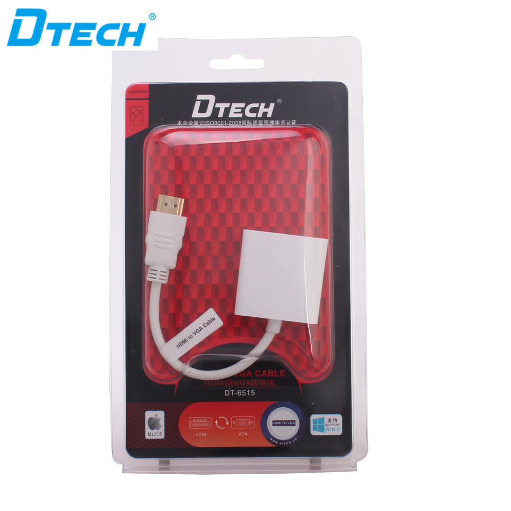 Hdmi Vga Adapter - 3개입 DTECH 공장 직판 HDCP1.3 플러그