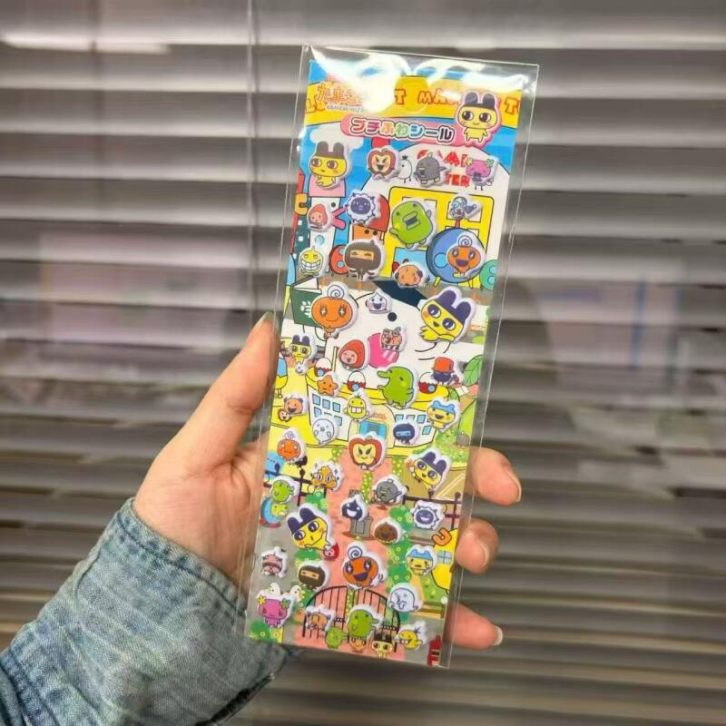 Laptop Accessories Gifts - 6Pcs Tamagotchi 만화 버블 스티커 창의력