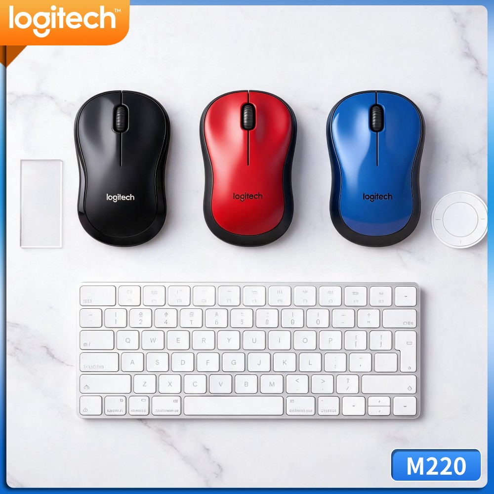 Laptop Accessories Officeworks - 로지텍 M220 무선 무소음 마우스 10M
