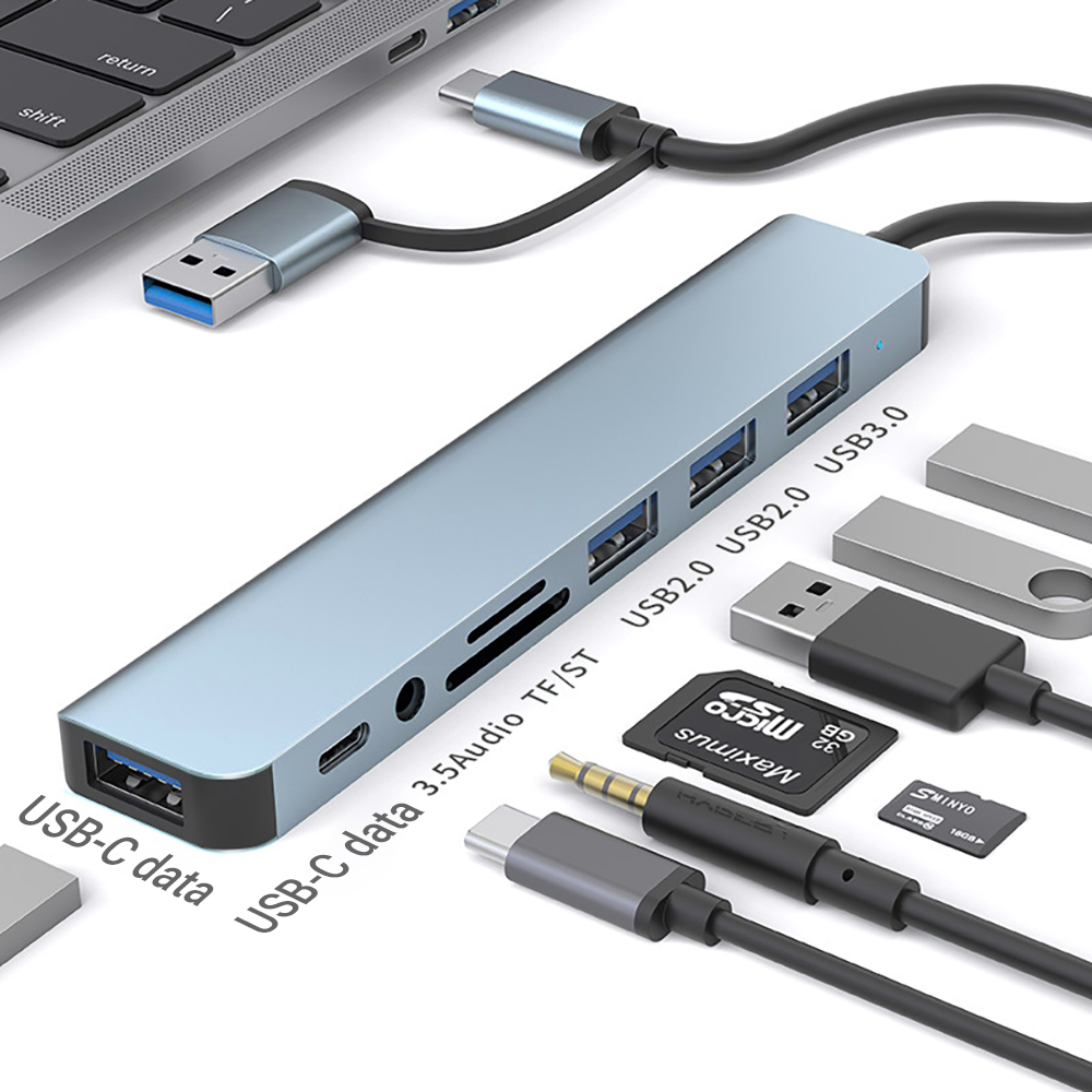 Laptop Accessories Officeworks - 9-in-1 듀얼 헤드 USB 도킹 스테이션