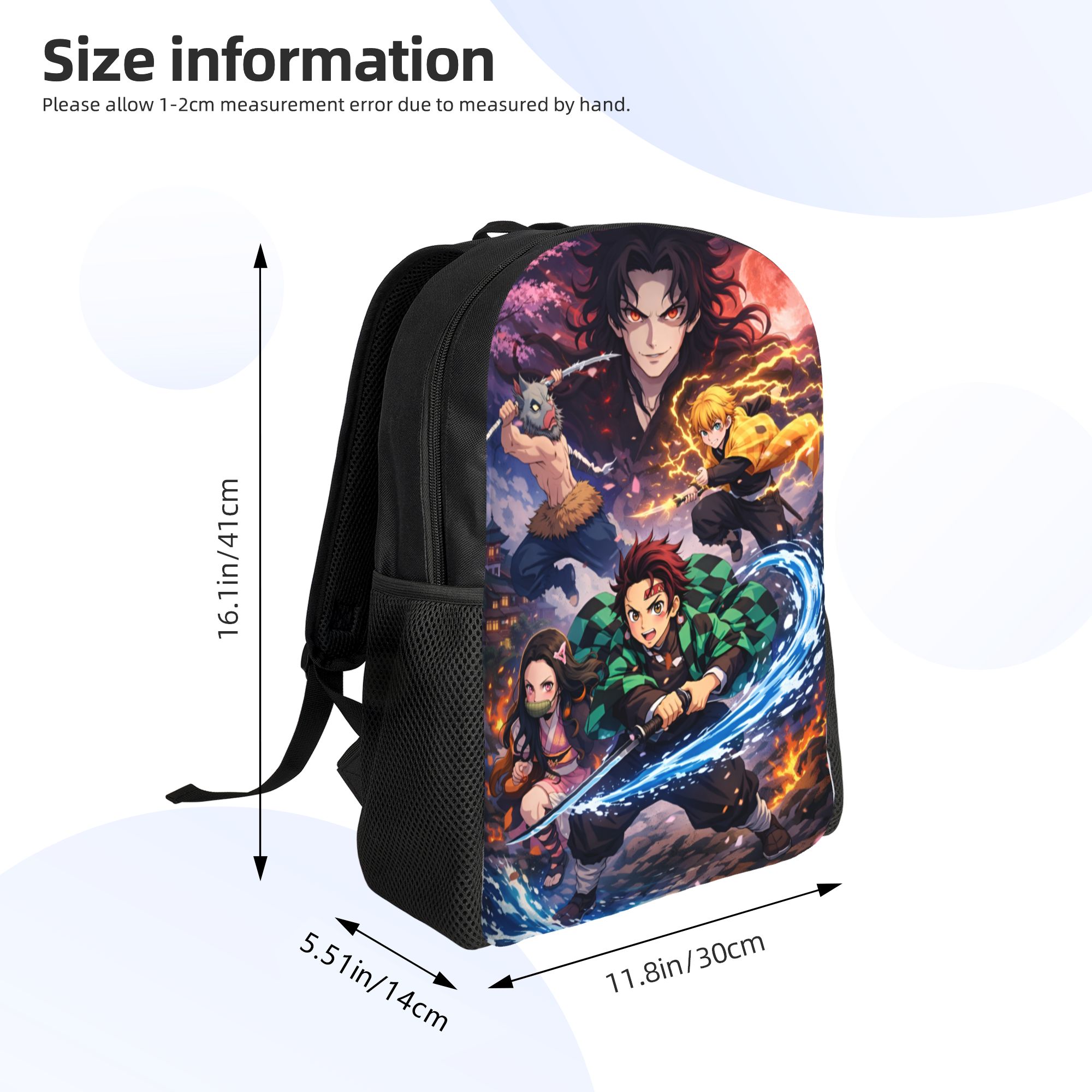 D-Demons Slayers 여행 배낭 여성 남성 학 - Laptop Accessories Pouch 리뷰 및 가격