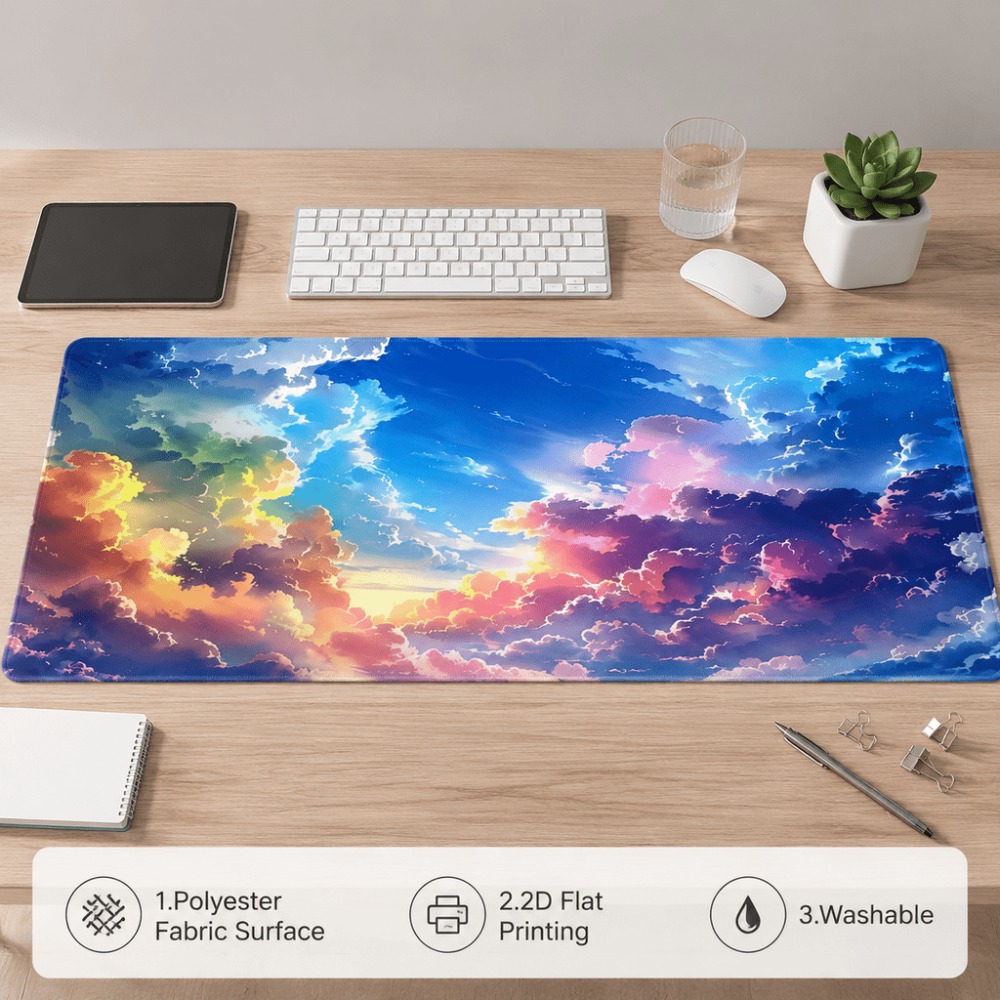 다채로운 일몰 구름 하늘 프린트는 사무실의 키보드 및  - Laptop Accessories Officeworks 리뷰 및 가격