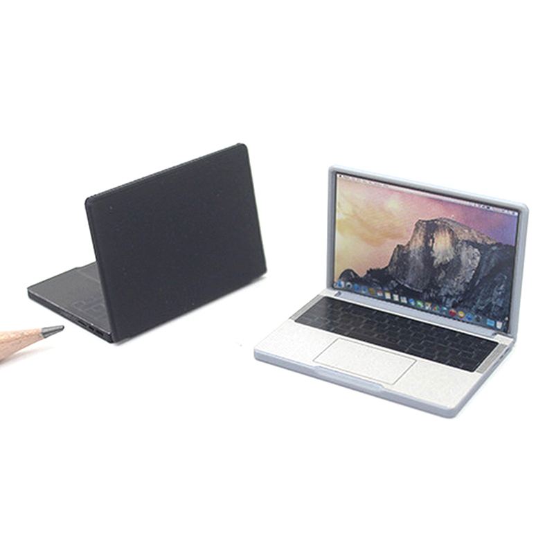 귀여운 시뮬레이션 1:12 미니 노트북 컴퓨터 인형의  - Laptop Accessories Cute 리뷰 및 가격