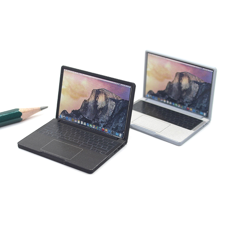 귀여운 시뮬레이션 1:12 미니 노트북 컴퓨터 인형의  - Laptop Accessories Cute 리뷰 및 가격