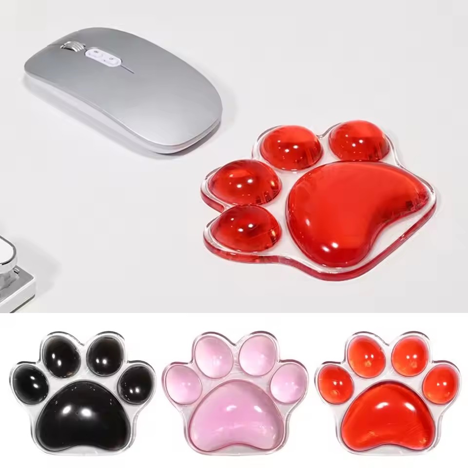 귀여운 게임용 마우스 패드 손목 받침대 투명한 고양이  - Wrist Rest Gel 리뷰 및 가격