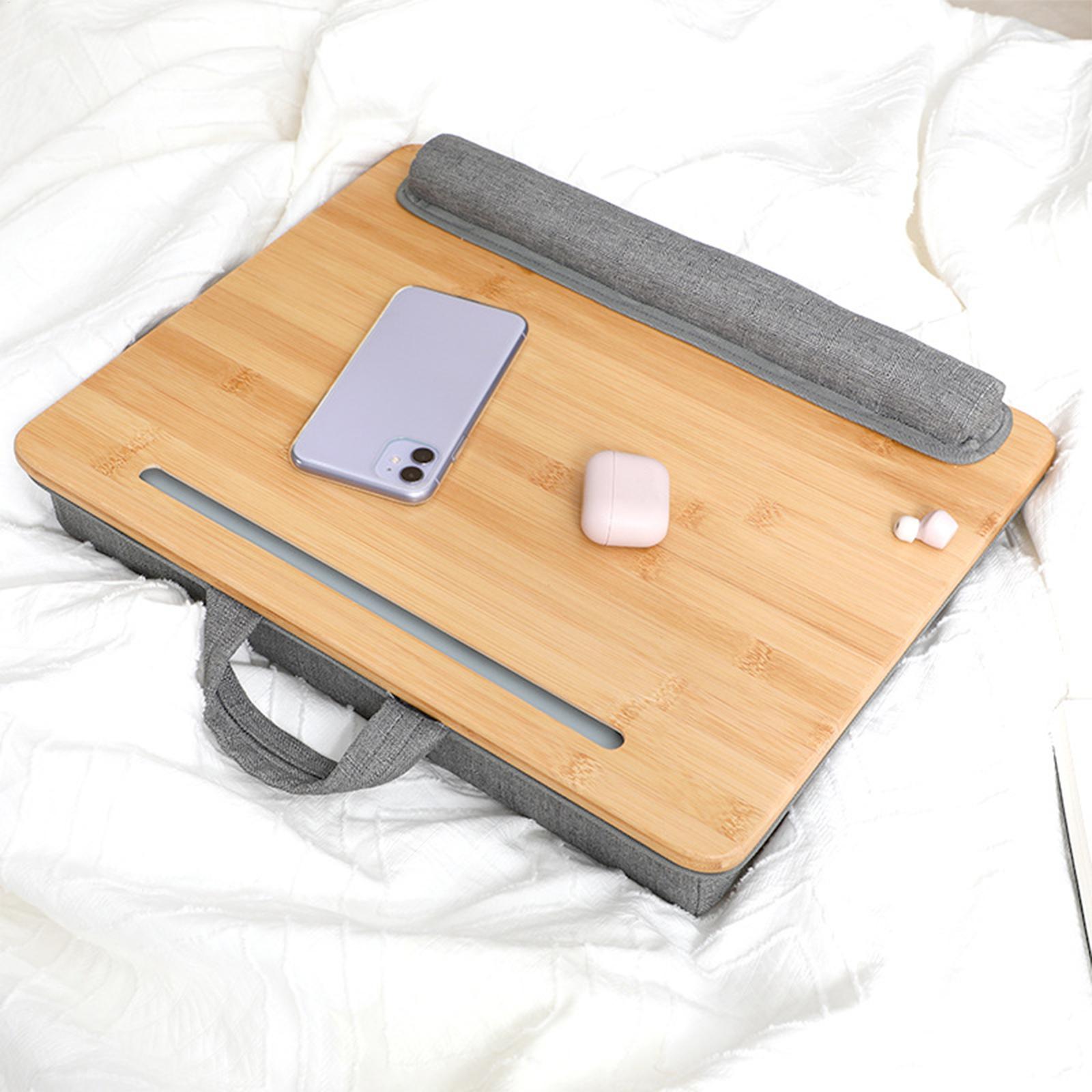 손목 받침대가 있는 인체공학적 노트북 데스크, 침대,  - Laptop Accessories Officeworks 리뷰 및 가격