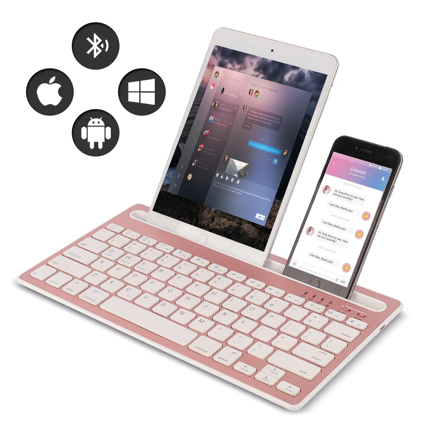 안드로이드/iOS/윈도우 시스템과 호환되는 블루투스 키 - Laptop Ergonomic Accessories 리뷰 및 가격
