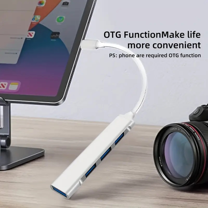 4포트 멀티 스플리터 타입 C 허브 USB 어댑터 OT - Apple Accessories Laptop 리뷰 및 가격