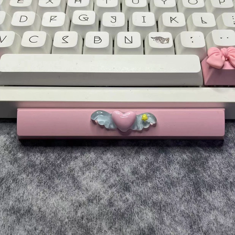DIY 귀여운 마술 사랑 날개 Keycap 6.25u  - Laptop Accessories Cute 리뷰 및 가격