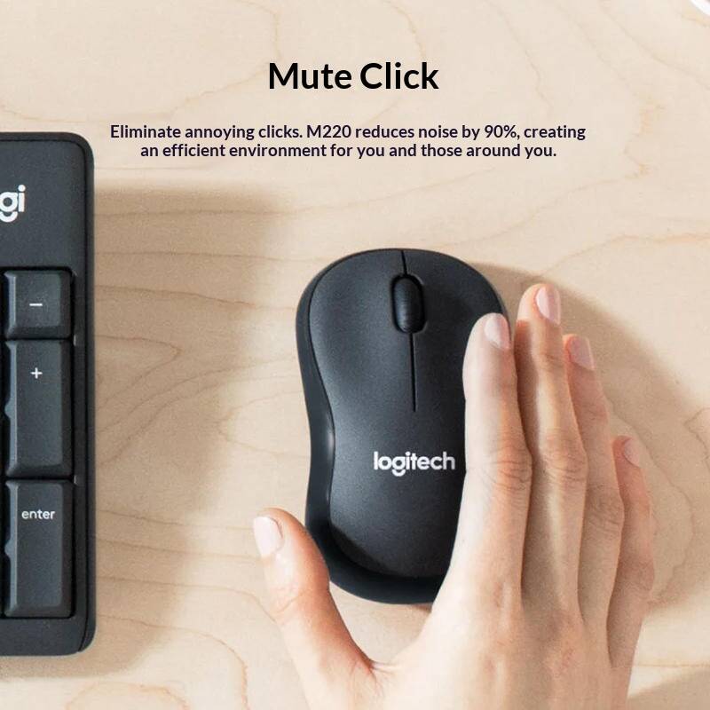 로지텍 M220 2.4G 저소음 마우스 10M 작동 거 - Laptop Accessories Officeworks 리뷰 및 가격
