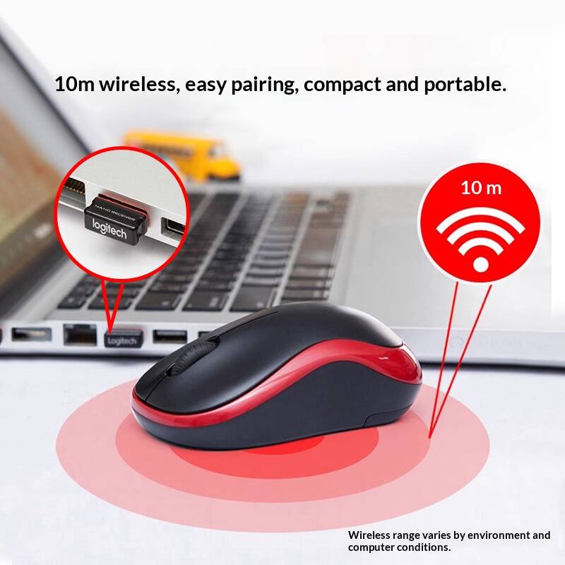 로지텍 M185 무선 마우스 실용적인 학습실 사무실 가 - Laptop Accessories Officeworks 리뷰 및 가격