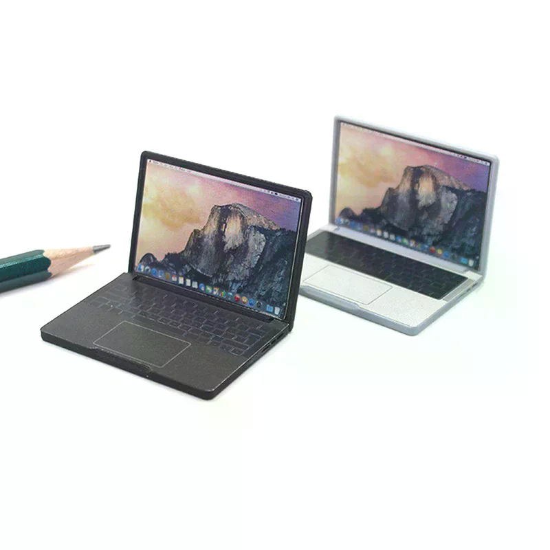 귀여운 시뮬레이션 1:12 미니 노트북 컴퓨터 인형의  - Laptop Accessories Cute 리뷰 및 가격