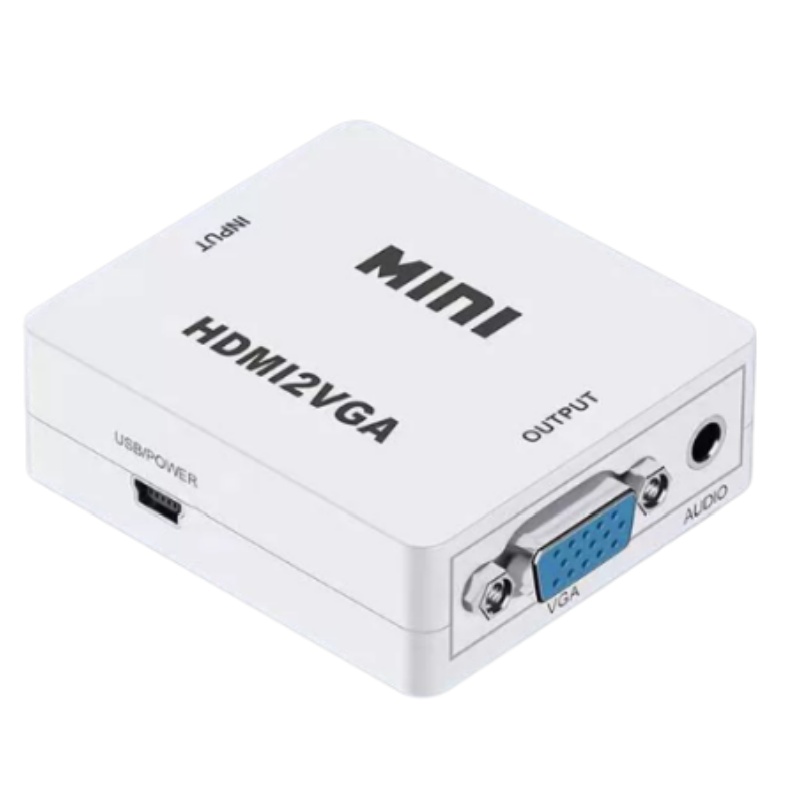 오디오 1080P 비디오 컨버터가 포함된 HDMI-VG - Hdmi Vga Adapter 리뷰 및 가격