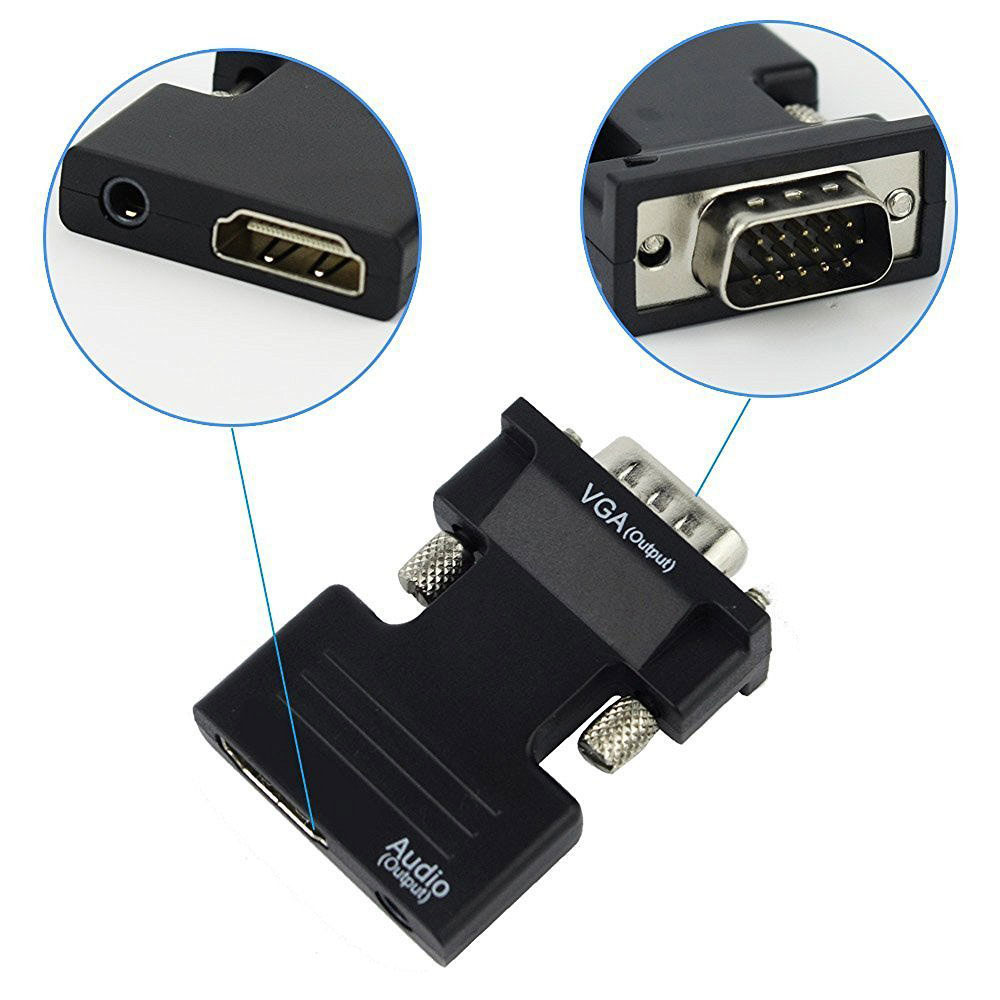 HDMI 호환 VGA 변환기 어댑터 1080P VGA  - Hdmi Vga Adapter 리뷰 및 가격