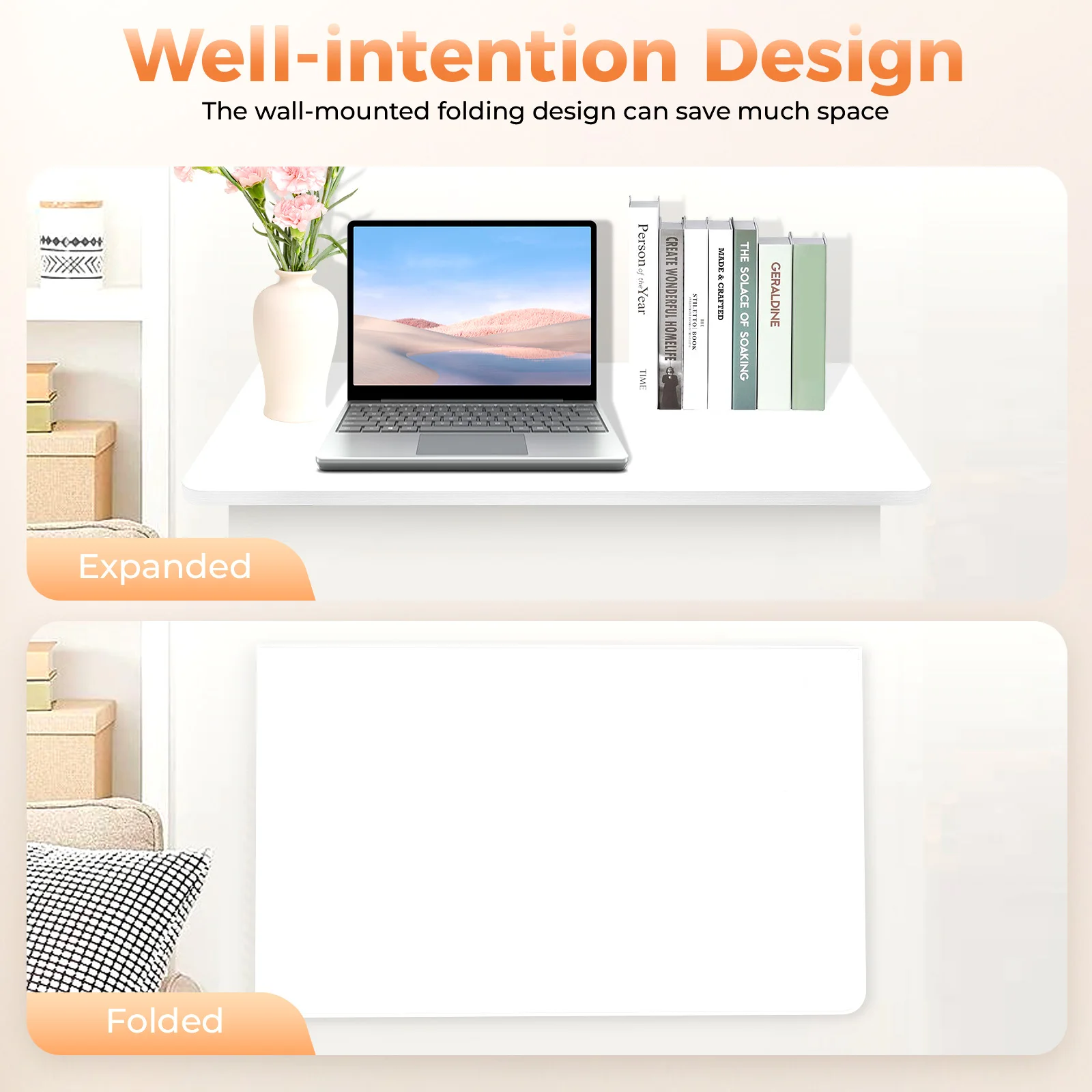 공간 절약형 접이식 벽걸이 플로팅 데스크 60x40cm - Laptop Accessories Officeworks 리뷰 및 가격