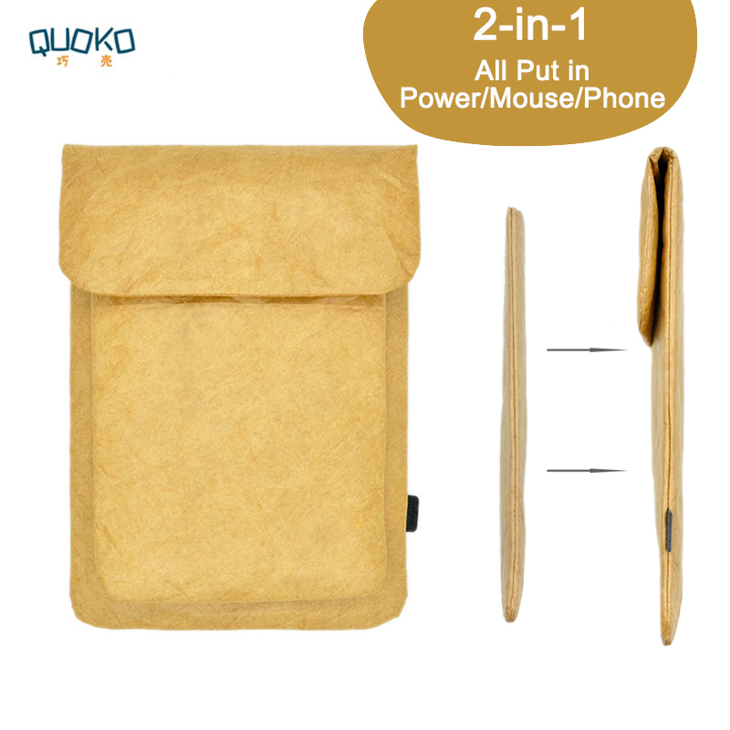 더블 레이어 대용량 노트북 가방 커버, 섬유 종이 소재 - Laptop Accessories Protector 리뷰 및 가격