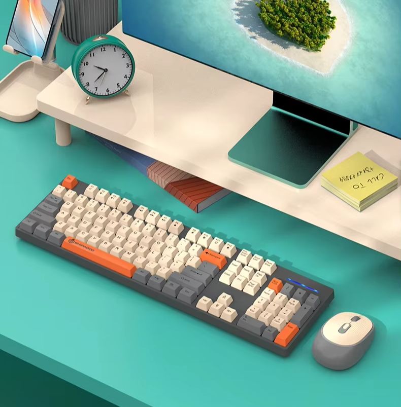 2.4G 사무용 무선 PC 키보드 및 마우스 콤보 세트 - Laptop Accessories Officeworks 리뷰 및 가격