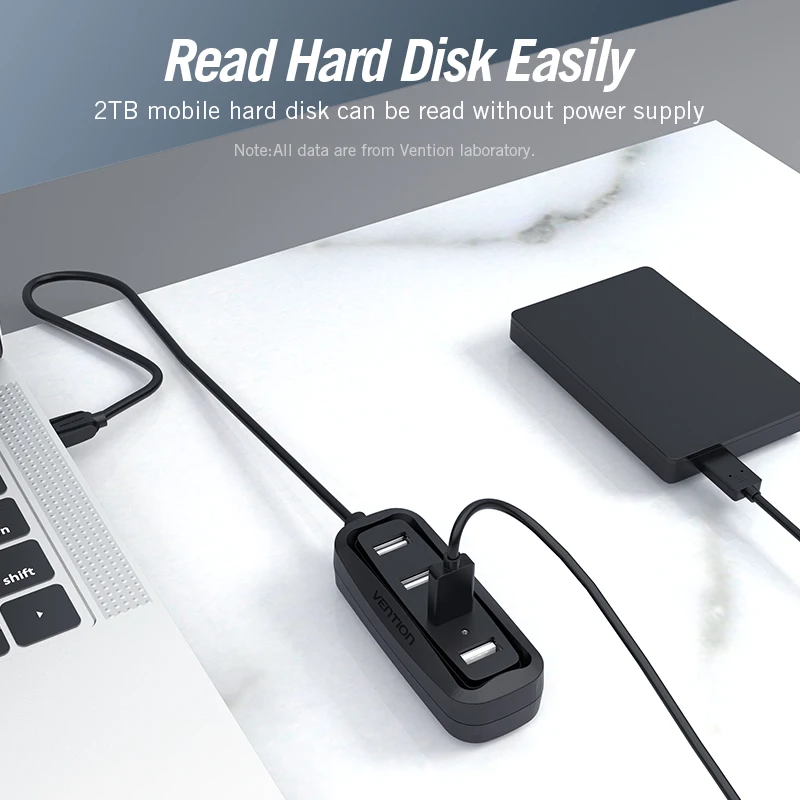 Vention USB 2.0 허브 4 포트, Lenov - Apple Accessories Laptop 리뷰 및 가격