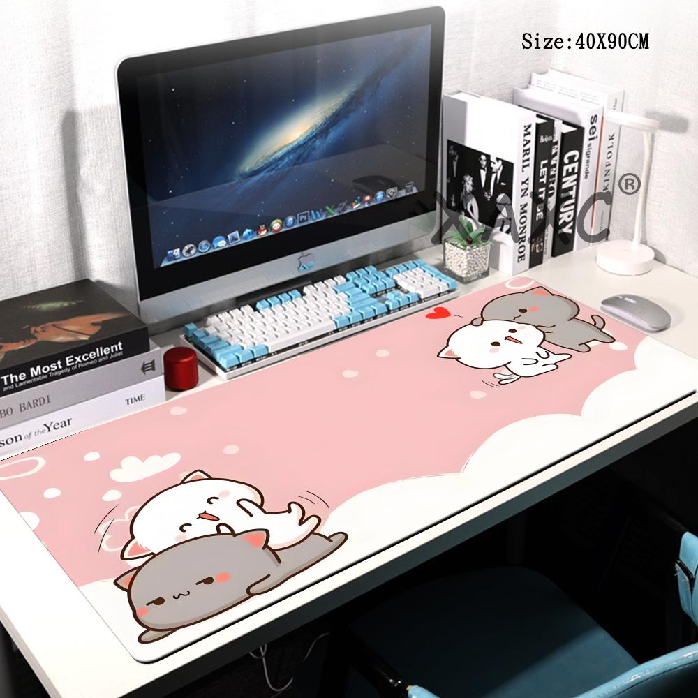 XXL 카와이 게이밍 마우스 패드 900x400x3MM - Laptop Accessories Pink 리뷰 및 가격