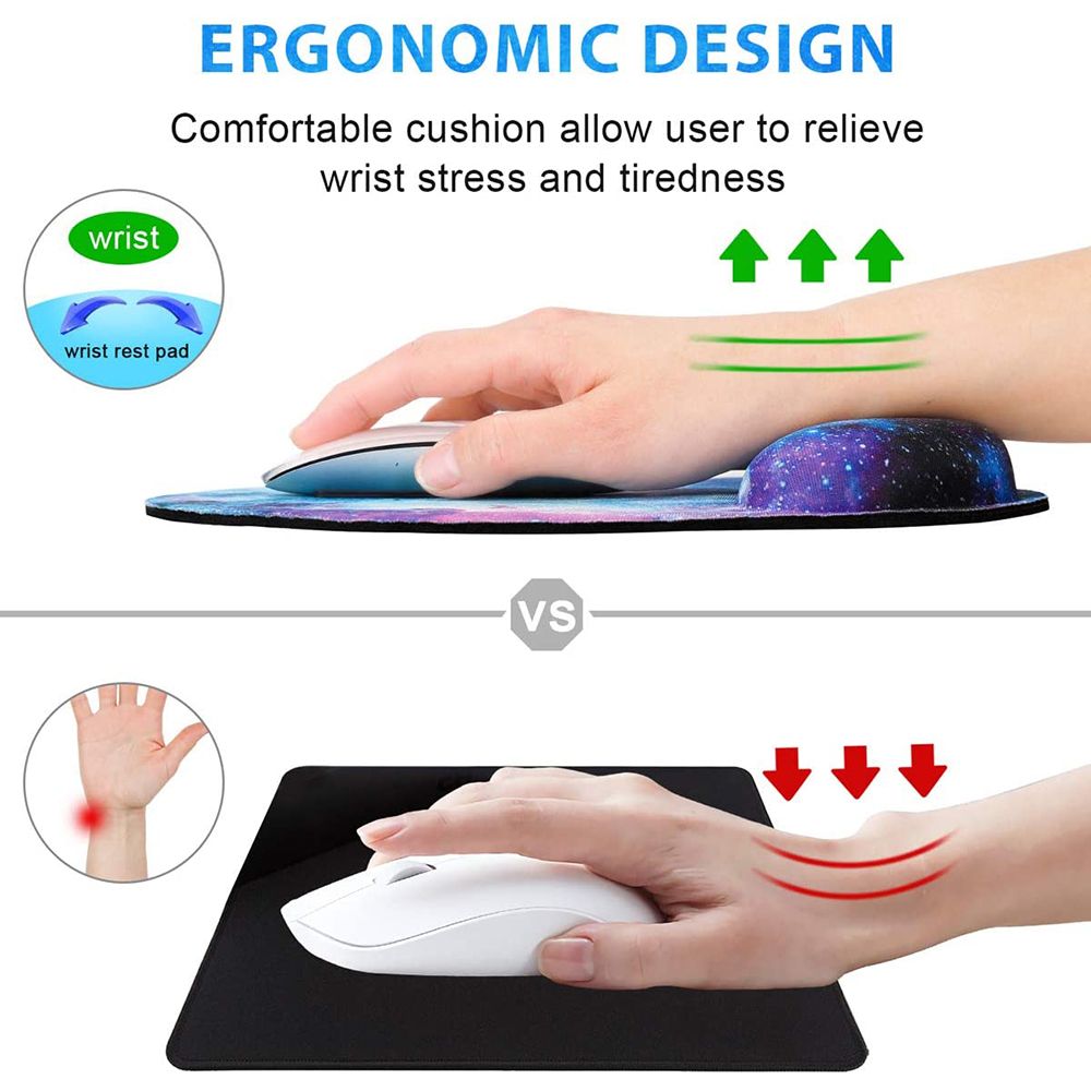 노트북 컴퓨터용 실리콘 인체 공학적 손 지지대, 미끄럼 - Wrist Rest Gel 리뷰 및 가격