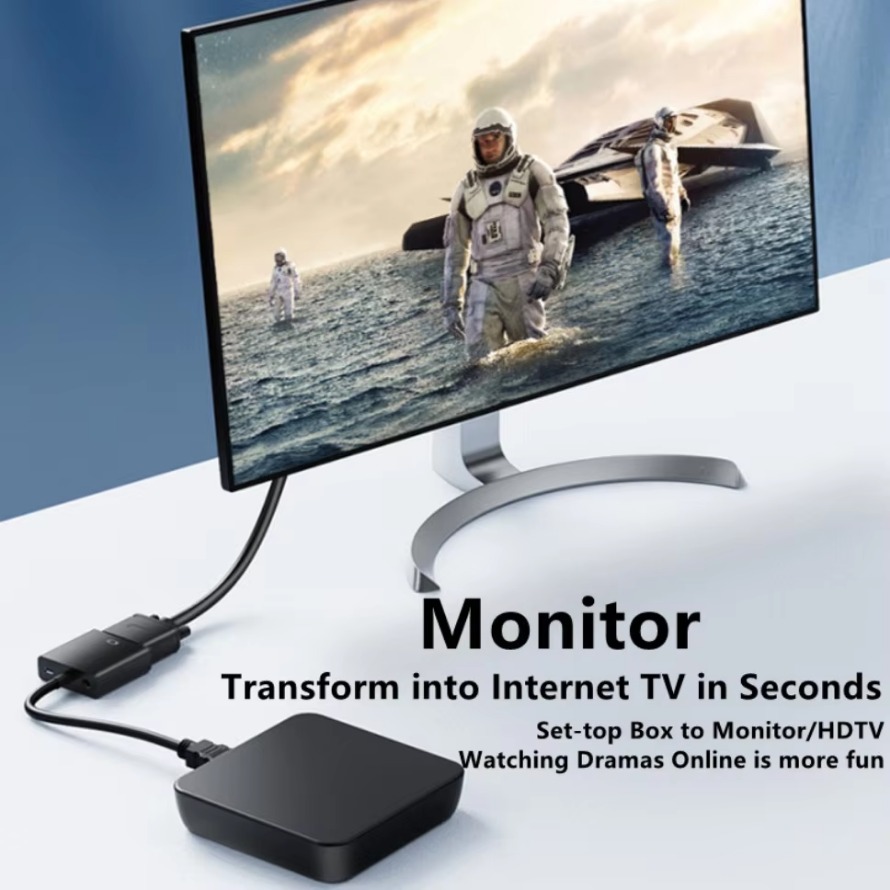 1080P HDMI-VGA 어댑터 컨버터 (3.5mm  - Hdmi Vga Adapter 리뷰 및 가격
