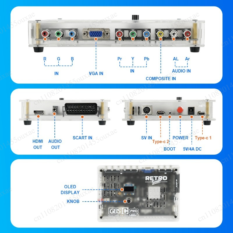 GBSC RGBS 신호 변환기 컴포지트 비디오 어댑터  - Hdmi Vga Adapter 리뷰 및 가격
