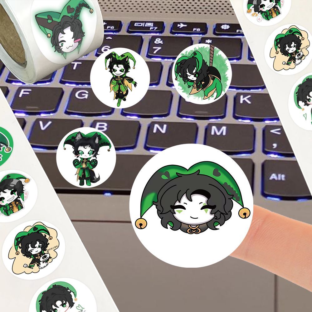 500개/롤 애니메이션 더 프릭 서커스 ‌   DIY  - Laptop Accessories Gifts 리뷰 및 가격