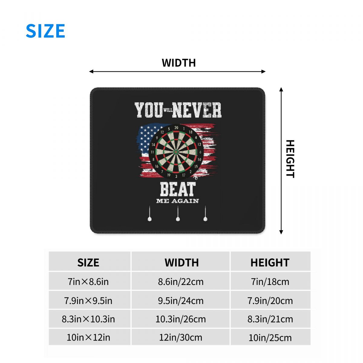 멀티 사이즈 마우스 패드 다트 보드 화살표 타겟 게이머 - Laptop Accessories Target 리뷰 및 가격