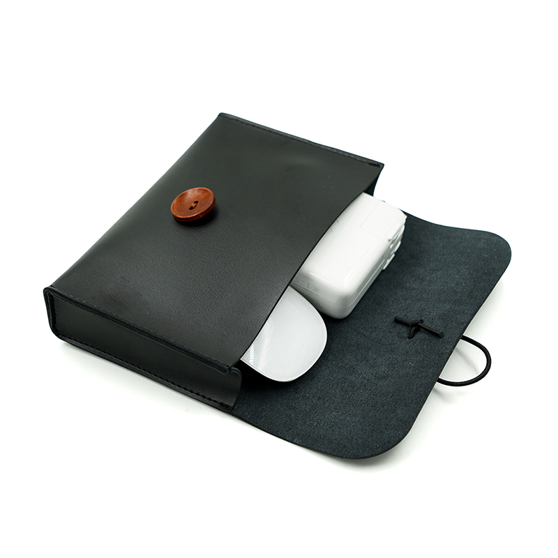 PU 가죽 파우치 충전기 보관 가방 슬리브 커버 표면  - Laptop Accessories Pouch 리뷰 및 가격